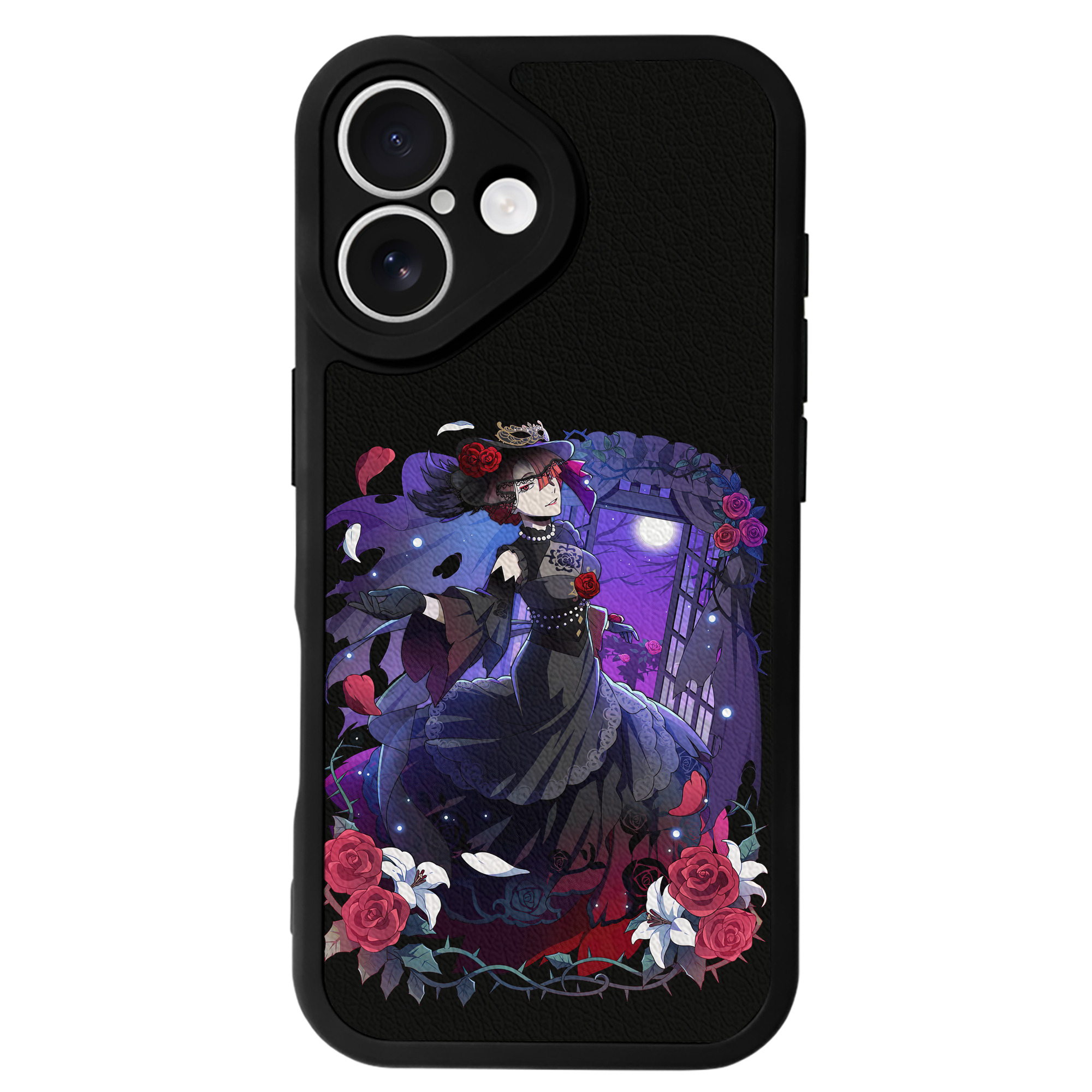 （画像用） 文豪ストレイドッグス Bungo Stray Dogs 【iPhone 16シリーズ対応】シリコンスマホケース（レザー調） 材質：シリコン